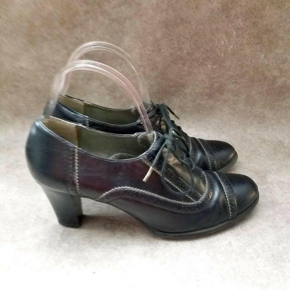 Relativity Womens Henry  Sz 9 M Black  Lace Up Oxf - Picture 4 of 9